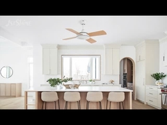 36 polegadas pequeno ventilador de teto com lâmina de MDF motor AC para crianças quarto