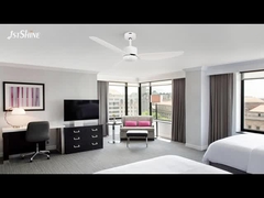 Ventilador de teto de corrente contínua com lâmina de plástico de alta velocidade