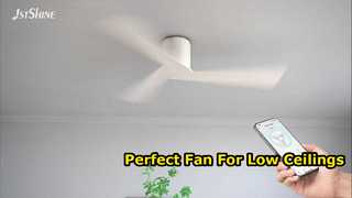 Melhor ventilador de teto de baixo perfil para tetos baixos