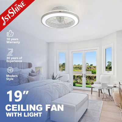 comprar Ventilador de teto LED de 6 velocidades com padrão estelar e luz LED de 3 cores feita de metal Fabricação em linha
