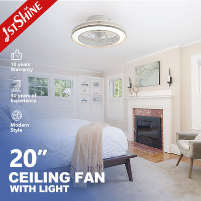 comprar 3000-6500K temperatura de cor DC ventilador de teto com controle remoto e design de baixo perfil Fabricação em linha