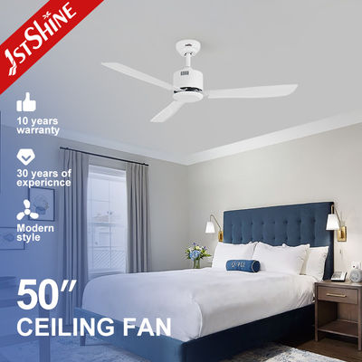 comprar Estilo moderno 50 polegadas lâminas de ferro Metal ventilador de teto com controle remoto de 1stshine Fabricação em linha