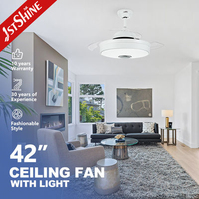 comprar WiFi Control 3 Velocidades 65W retrátil ventoinha luz com lâmina oculta Fabricação em linha