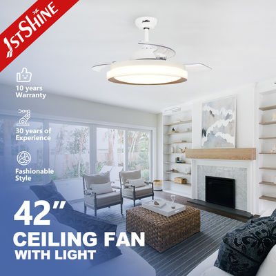 comprar Sala de estar Smart 42 polegadas Invisível LED ventilador de teto com lâminas ocultas Fabricação em linha
