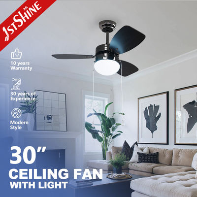 comprar Suporte Dimmer 30 polegadas ventilador de teto com 3 lâminas de MDF e puxar luz de cadeia por 1stshine Fabricação em linha