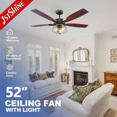 comprar CE CB 5 Blades Room Classic Ceiling Fan com Modelo de Engenharia de Luz Fabricação em linha