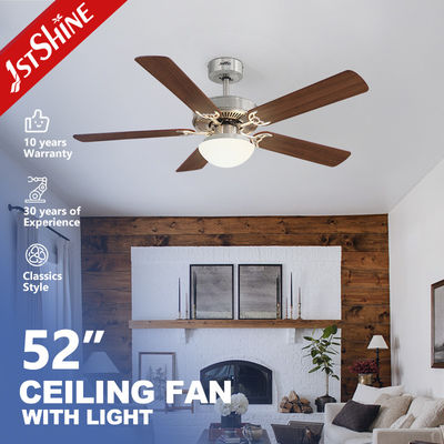comprar 6 Velocidade de escolha Ventilador de teto LED com 5 lâminas de MDF e controle remoto Fabricação em linha