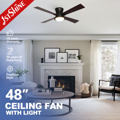 comprar 48 polegadas Flush Mount Dimmable LED ventilador de teto para sala de estar Fabricação em linha