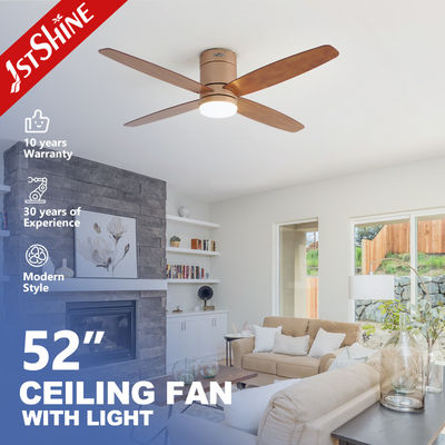 comprar 52 polegadas MDF Blades Ventilador de teto para teto baixo Dimmable LED e Dimmer de suporte Sim Fabricação em linha