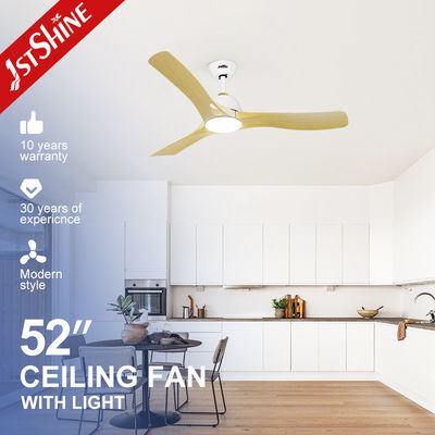 comprar 52 polegadas de poupança de energia de plástico LED ventilador de teto com silêncio motor DC Fabricação em linha