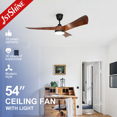 comprar 110-240V/50Hz-60Hz LED ventilador de teto com controle remoto e lâminas de madeira por 1stshine Fabricação em linha
