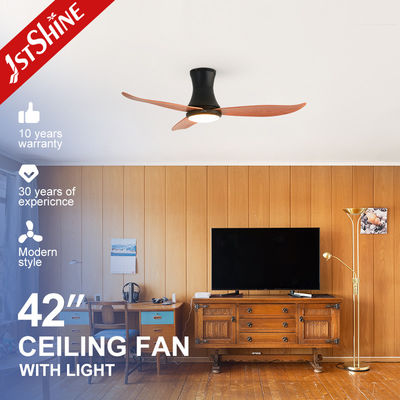 comprar OEM Ventilador de teto de baixo perfil com luz e controle remoto 1stshine LED Smart Control Fabricação em linha