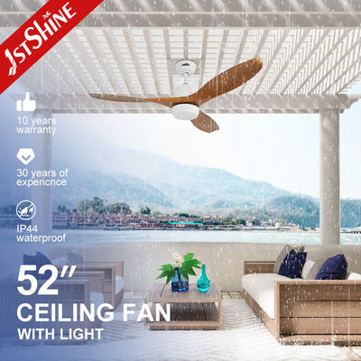 comprar Controlo a distância conduzido plástico do fã de teto do ABS IP44 impermeável exterior Fabricação em linha