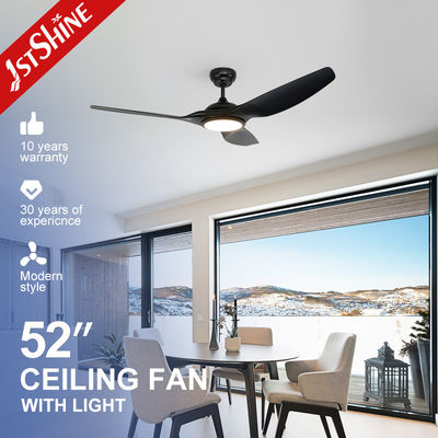 comprar Led 35w 5 velocidade DC motor ventilador de teto com controle remoto ABS blade preto Fabricação em linha
