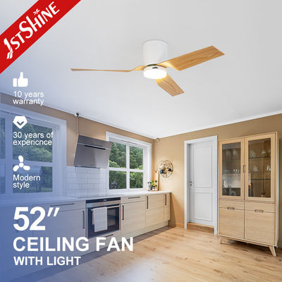 comprar Dimming LED Light Fano de Tecto de Plástico Motor de lâmina de madeira DC Fabricação em linha