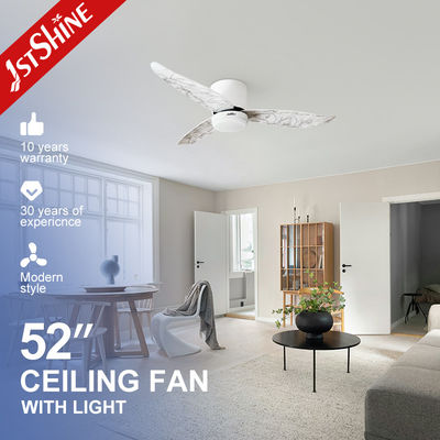 comprar 3 lâminas ABS Decorativo piso baixo ventilador de teto montado com luz Fabricação em linha