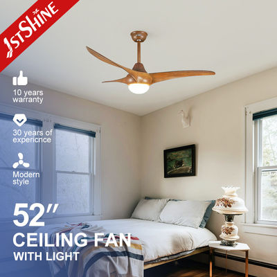 comprar 52'' 3 Blade Bladeless Consumo de economia de energia Ventilador de teto LED e solução de iluminação Fabricação em linha