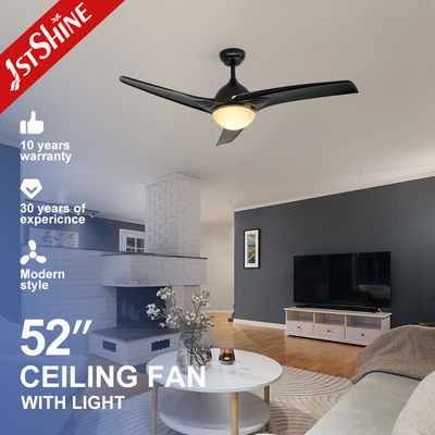 comprar Ventilador de teto de 6 velocidades de cobre puro de 52 polegadas DC com kit de luz e temperatura de cor de 3000K Fabricação em linha