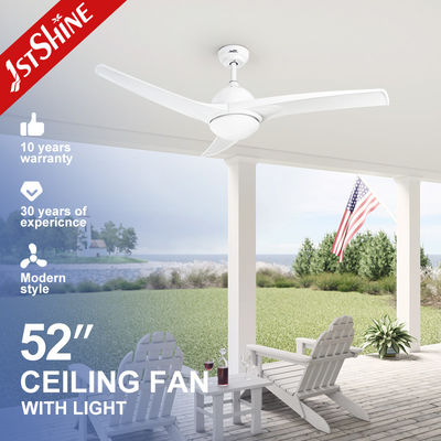 comprar Serviço de soluções de iluminação Ventilador de tecto de plástico simples de 52 polegadas Controle remoto 3 velocidades Fabricação em linha