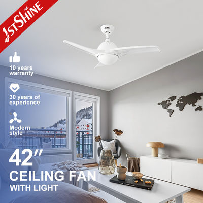 comprar 1stshine Ventilador de teto com controle remoto Economia de energia 3 lâminas ABS Tipo de vento natural Fabricação em linha