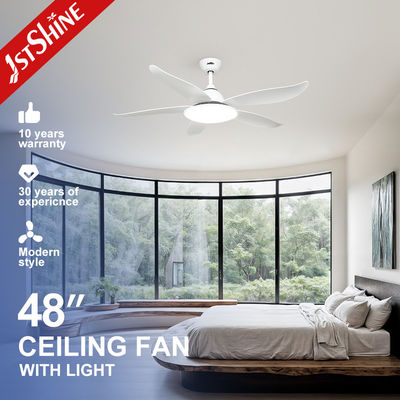 comprar 1stshine Ventilador de teto 10 para motor fácil limpo lâmina de plástico preto controle remoto e luz Fabricação em linha