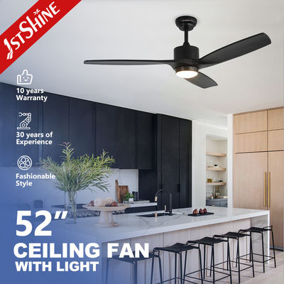 comprar Fã de teto decorativo de madeira do controlo a distância da velocidade do quarto 6 com luz conduzida Fabricação em linha