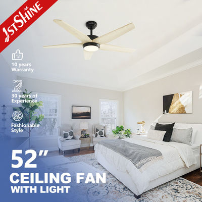 comprar 110-240V/50Hz-60Hz Voltagem de entrada 1stshine LED Ventilador de teto com 5 lâminas e vento suave Fabricação em linha