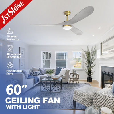 comprar Instalação fácil e função fresca 1stshine LED ventilador de teto com design de madeira maciça Fabricação em linha