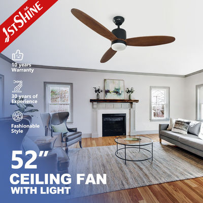 comprar 220V/50Hz Voltagem de Entrada Ventilador de teto de 52 polegadas com fonte de luz LED leve e controle remoto Fabricação em linha
