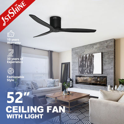 comprar 1stshine Ventilador de teto Design simples Motor AC branco de 3 velocidades Comodidade de controle remoto Fabricação em linha