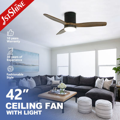 comprar Customizado 42 polegadas ventilador de teto com luz 1stshine Solid Wood Blades OEM Fabricação em linha