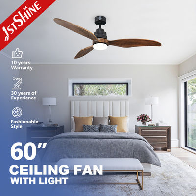 comprar Nova Chegada DC Motor 3 Solid Blades Decorativo Led Ventilador de Tecto Com Luz Fabricação em linha