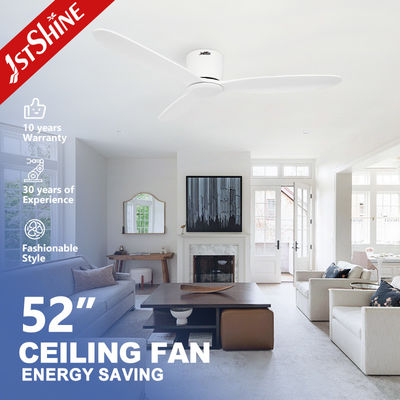 comprar Ventilador de teto de controle remoto com lâminas de madeira e design de baixo perfil 1stshine Smart ODM Fabricação em linha