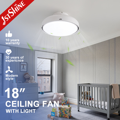 comprar 18-Inch Bladeless Ceiling Fan with LED Light and DC Motor Fabricação em linha
