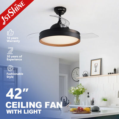 Bom preço Ventilador de teto retrátil montado em chão com luz LED dimmable de 3 cores on-line
