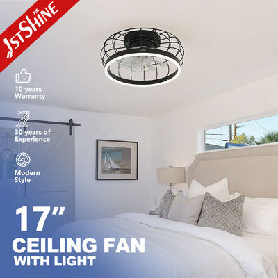 Bom preço 1stshine LED Moderno Design Preto Flush Monte Ventilador de Tecto com Interruptor de Controle Remoto on-line