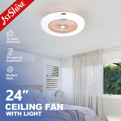 Bom preço Motor de cobre 220V Ventilador de teto do quarto Luz 24 polegadas com ventilador de caixa on-line
