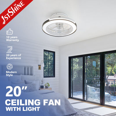 Suporte Dimmer Sim 1stshine Ventilador de teto LED Branco para fácil instalação no quarto