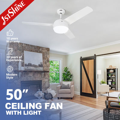 50 polegadas 3 lâmina de MDF 35W 6 velocidades controle remoto Led ventilador de teto com luz