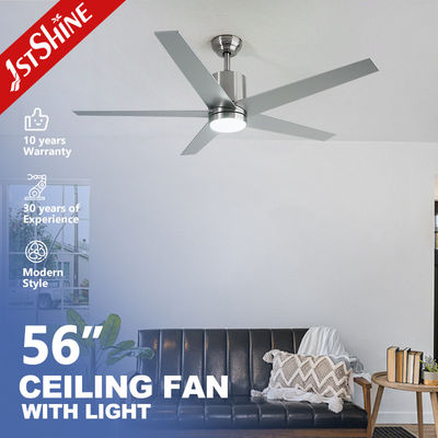 5 lâminas de MDF Fancy 56 polegadas LED ventilador de teto com 6 escolha de velocidade e alta CRI Ra 100