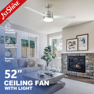 Bom preço Ventilador de teto com design moderno, alto fluxo de ar, luz e pás em MDF em cores OEM on-line