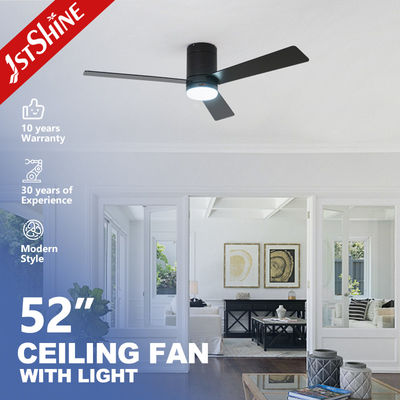 Smart Remote Fancy LED Iluminação Ventiladores de teto para tetos baixos 1stshine atacadistas