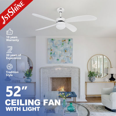 230 V de lâmina de madeira compensada LED ventilador de teto com 6 velocidades de controle remoto