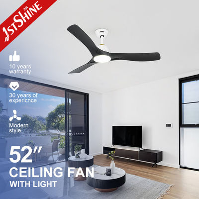 Bom preço Ventilador de teto LED de sala de estar com lâminas de plástico e certificado REACH da 1stshine on-line
