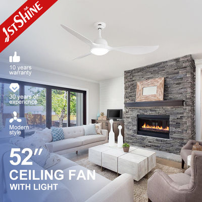 Bom preço 52 Moderno LED Smart App Control Ceiling Fan Light para uma vida inteligente on-line