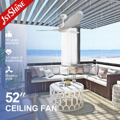 Família 3 lâminas ABS IP44 exterior Anti-UV Ventilador de teto de controle remoto durável com temporizador