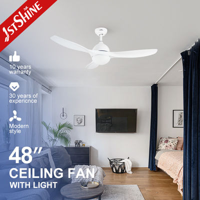 CCC Certificado 1stshine Branco 220V DC Motor 5 Velocidades Remote Control LED Ventilador de teto para Home Office