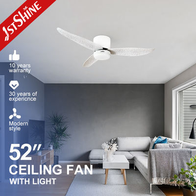 Bom preço Ventilador de teto LED de teto baixo de 52 polegadas com operação suave e design flush on-line
