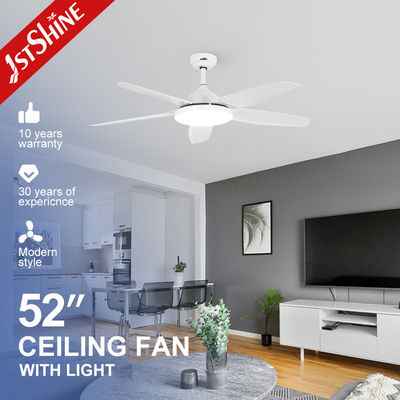 Bom preço Ventilador de teto ABS silencioso de 52 polegadas com luz LED e função de ar de resfriamento por controle remoto on-line