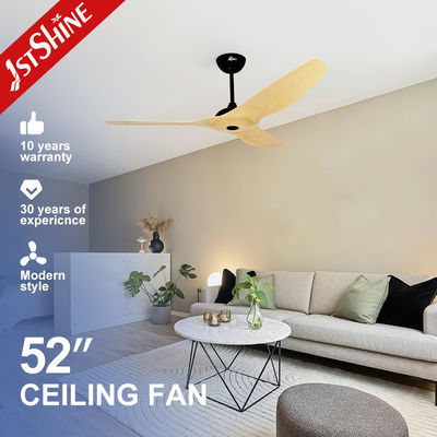 Ventilador de Teto com 3 Pás e Luz LED 220v com Controle Remoto e 6 Velocidades